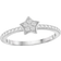 JewelonFire Star Ring - Silver/Diamonds