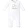 Touched By Nature Baby Little Giraffe Coveralls 3-pack - White