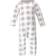 Touched By Nature Baby Snowman Coveralls 3-pack - Grey