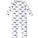 Touched By Nature Baby Blue Whale Coveralls 3-pack - Blue