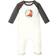 Touched By Nature Baby Boho Fox Coveralls 3-pack - Orange/White