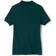 French Toast Girl's Short Sleeve Interlock Polo with Picot Collar - Green