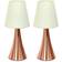 Simple Designs Valencia 2-pack Table Lamp 29cm 2pcs