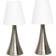 Simple Designs Valencia 2-pack Table Lamp 29cm 2pcs