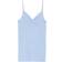 Hanro Cotton V-Neck Seamless Camisole - Blue Moon