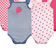 Hudson Cotton Sleeveless Bodysuits 5-pack - Pink Strawberry (10116745)