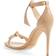 Clarita Ankle Tie - Nude Soft