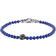David Yurman Spiritual Beads Skull Bracelet - Silver/Lapis Lazuli
