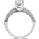 Pompeii3 Vintage Engagement Ring - White Gold/Diamonds