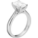 Charles & Colvard Moissanite Ring - White Gold/Diamond