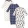 Hudson Quilted Cotton Gowns 3-pack - Moose Bear (10125785)