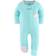 The Peanutshell Baby Sleep N Play Footed Pajamas for Girls 3-pack - Unicorn & Rainbow