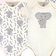 Touched By Nature Baby Girl Organic Bodysuits 5-pack - Pink