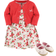 Hudson Dress, Cardigan, Shoes 3-Piece Set - Strawberries (10155206)