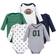 Little Treasures Bodysuits LS 5-Pack - Football (10171656)