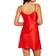 iCollection Satin Chemise - Red