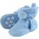 Little Treasures Fleece Booties - Light Blue