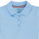 French Toast Girl's School Uniform Stretch Pique Polo Shirt - Blue