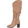 Journee Collection Aneil Medium Calf - Taupe