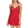 Jezebel Rita Lace & Satin Chemise - Tango Red