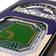 YouTheFan Colorado Rockies 3D Stadium View Banner