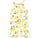 Touched By Nature Baby Girl's Rompers 3-pack - Lemon Tree