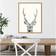 Amanti Art Animal Mug IV Deer by Victoria Borges Framed Art 45.7x59.7cm