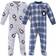 Hudson Fleece Sleep N Play 2-Pack - Blue Penguin