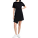 Theory Apex Drape T-shirt Dress - Black