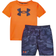 Under Armour Toddler Hyper Woodlands Graphic Tee & Shorts Swim Set - Orange (UASFK52D-820)