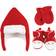 Hudson Trapper Hat, Mitten and Bootie Set - Santa (10115599)