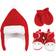 Hudson Trapper Hat, Mitten and Bootie Set - Santa (10115599)