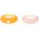 Ettika Resin Ring Set - Pink/Orange/Transperent