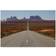 American School Road to Monument Valley Framed Art 119.4x76.2cm