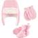 Hudson Trapper Hat, Mitten and Bootie Set - Light Pink (10159365)