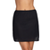 Vanity Fair Everyday Layers Double Slit Half Slip - Midnight Black