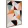 Kate & Laurel Sylvie Geo Abstract Framed Art 58.4x83.8cm