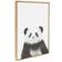 Kate & Laurel Sylvie Panda Animal Print And Portrait Framed Art 58.4x83.8cm