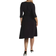 Kiyonna Essential Wrap Dress Plus Size - Black Noir