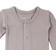 L'ovedbaby Organic Snap Footie - Light Gray (OR444lg)