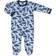 The Peanutshell Dinos and Dots Footies - Blue