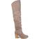 Journee Collection Kaison Extra Wide Calf - Taupe