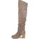 Journee Collection Kaison Extra Wide Calf - Taupe