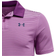 Under Armour Performance Stripe Polo Shirt - Purple