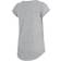 Adidas Girl's Short Sleeve Scoop Neck Tee T-Shirt - Grey Heather (AA4758)