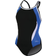 Dolfin Reliance Colorblock DBX Back One Piece Swimsuit - Black/Royal