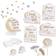 Lillian Rose Party Decorations Twinkle Twinkle Little Star Baby Shower Decor Set 56-pack