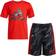 Adidas Boy's Tiger Camo Shorts Set - Vivid Red (AG6362C)