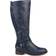 Journee Collection Ivie Medium Calf - Navy