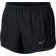 Nike Dry Tempo Shorts Girls - Black/White logo